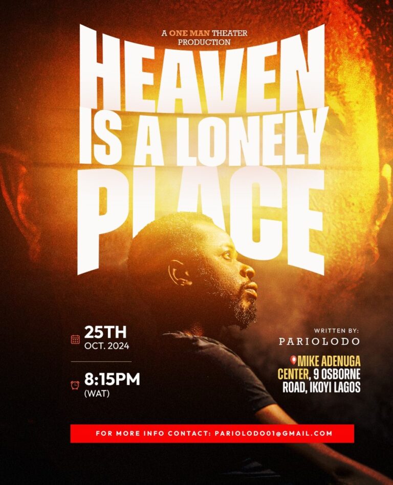 Heaven Is a Lonely Place » LAGOSINTERNATIONALPOETRYFESTIVAL